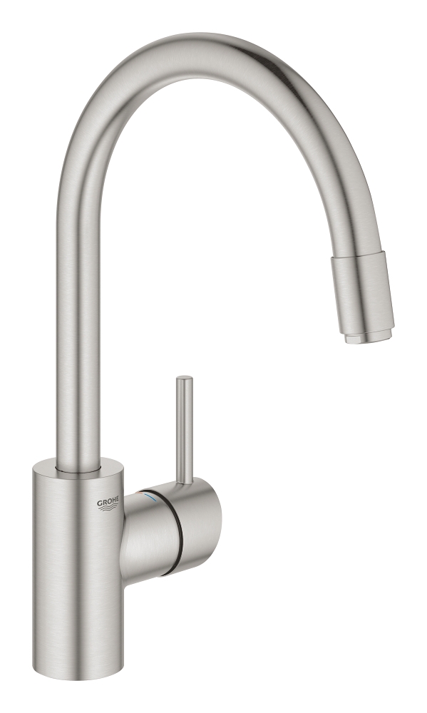 Mitigeur évier Concetto - Bec tube haut - EasyDock 32663003 Grohe