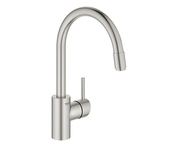 Mitigeur évier Concetto - Bec tube haut - EasyDock 32663003 Grohe