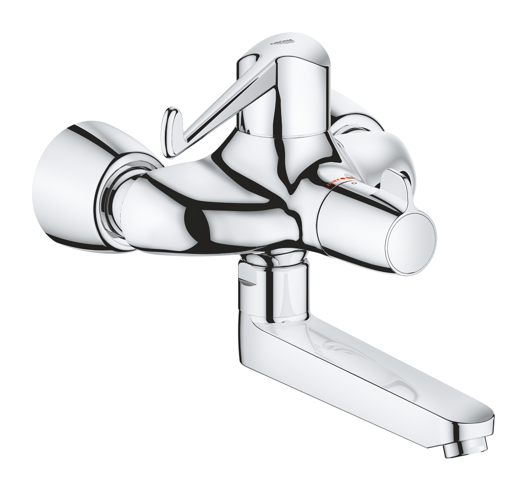Mitigeur thermostatique lavabo Grohtherm Special mural - Levier ergonomique 34020001 Grohe