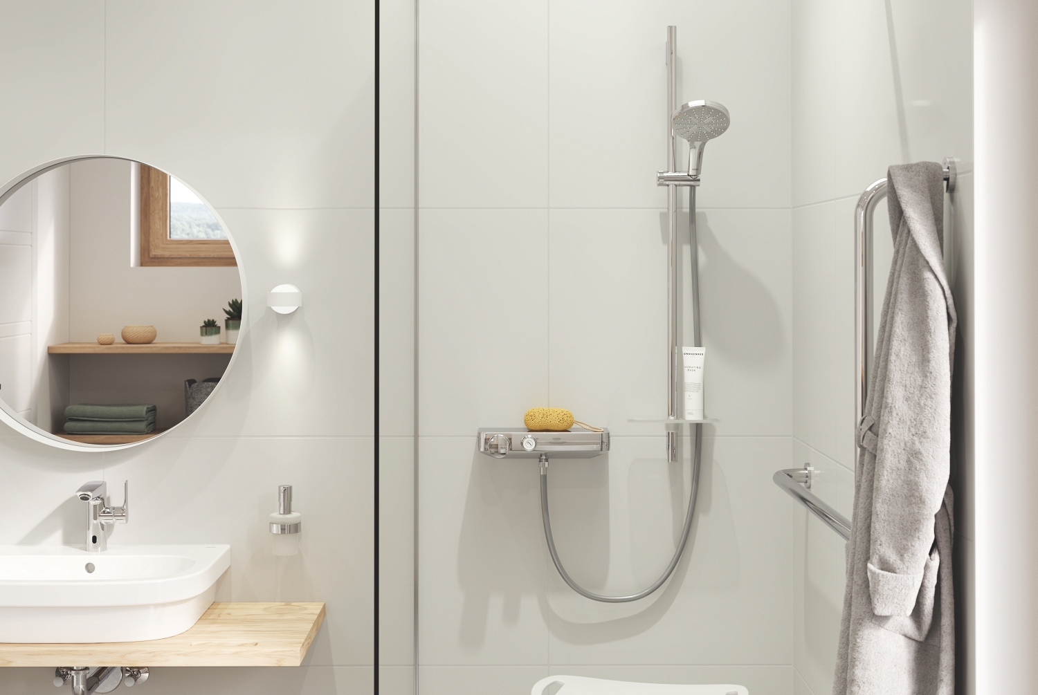 Mitigeur thermostatique douche Grohtherm Smartcontrol 34719000 Grohe