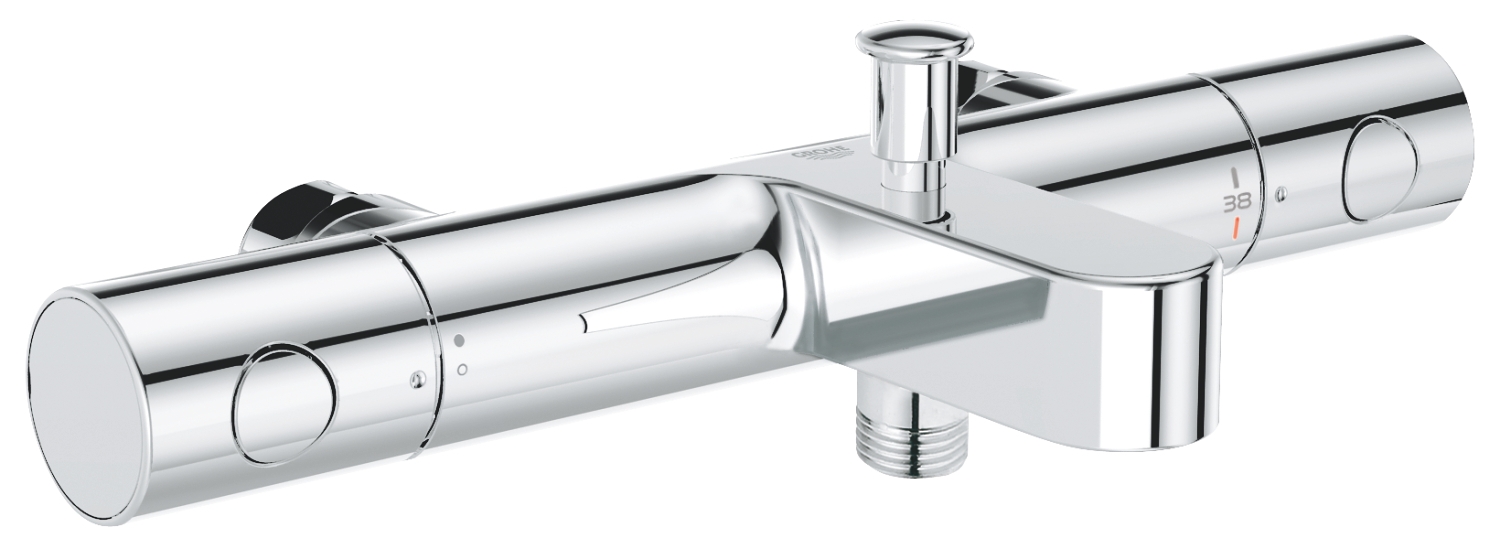 Mitigeur thermostatique de douche avec ensemble de douche, Grohtherm 800, GROHE, Colonne, Mitigeur thermostatique de douche avec ensemble de douche, Grohtherm 800