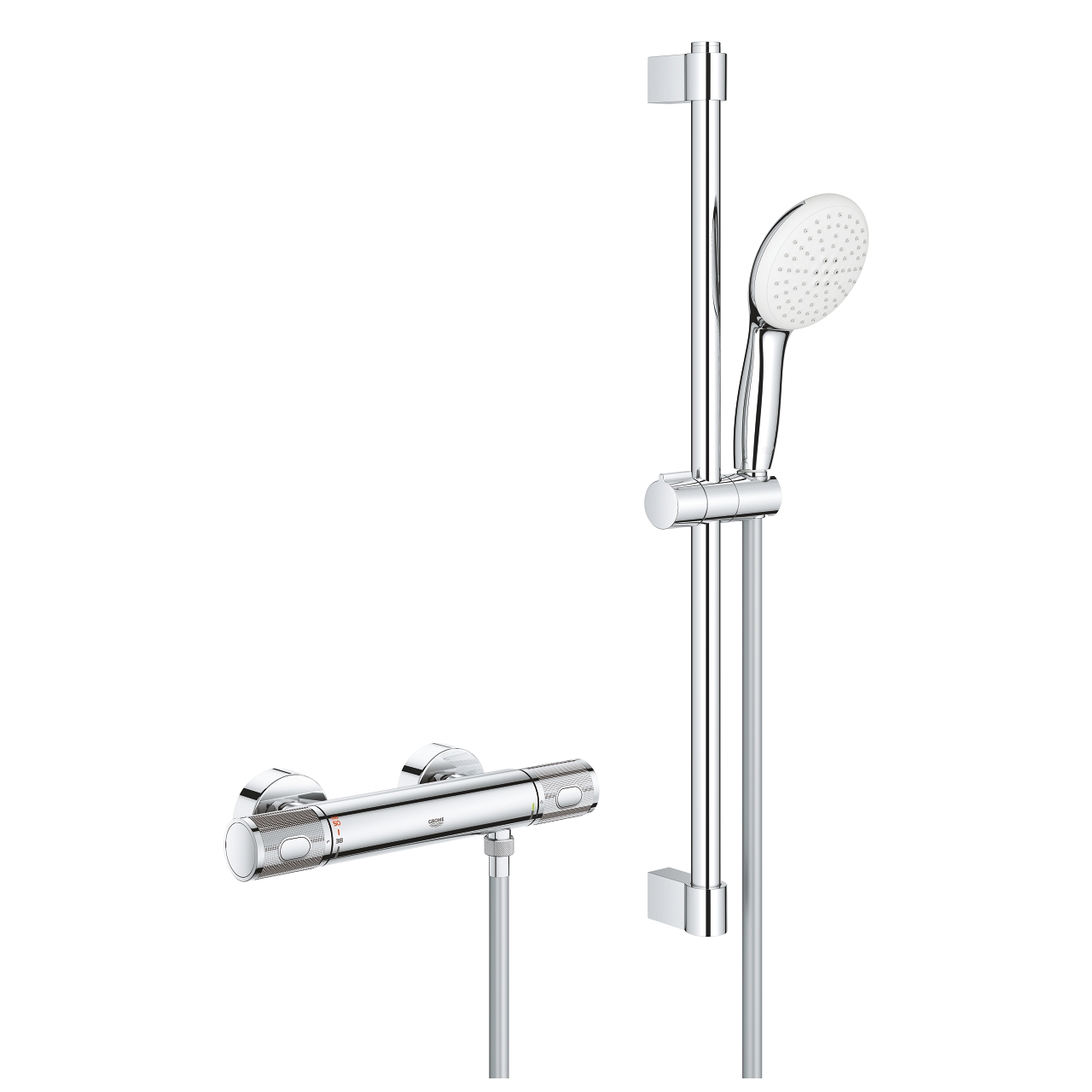 Combiné de douche thermostatique Grohtherm 1000 performance Grohe