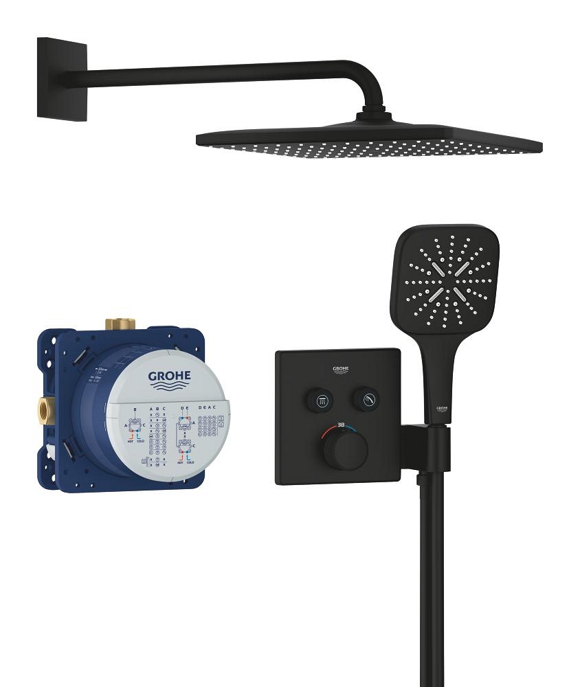 Pack encastré Grohtherm Rainshower Smartcontrol Mono Cube 310 Grohe