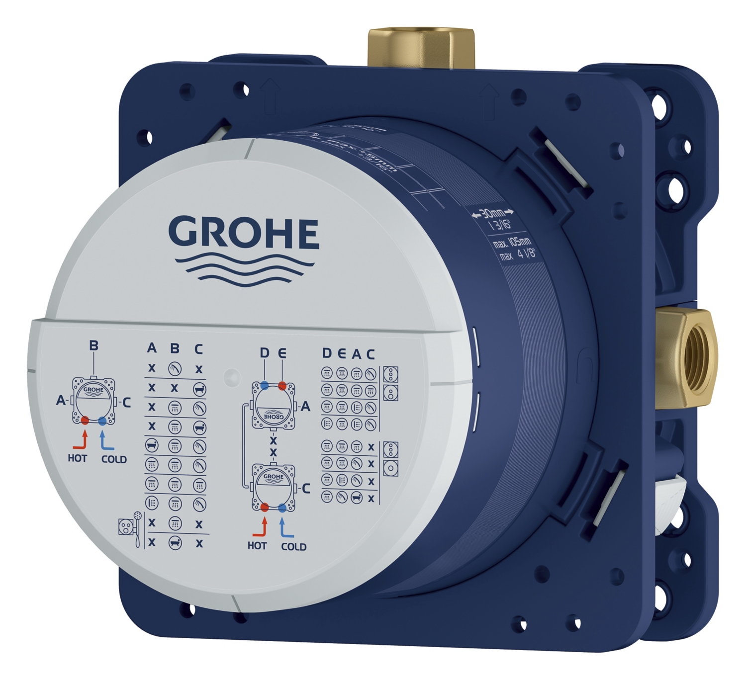 Corps encastré universel Rapido SmartBox 35604000 Grohe