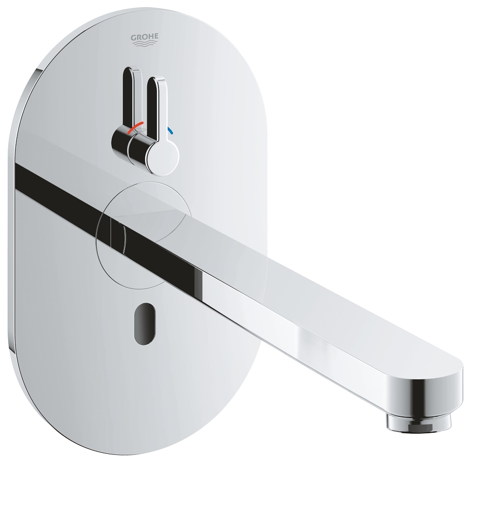 Mitigeur lavabo infra-R Eurosmart Cosmo E encastré - Sur secteur Grohe