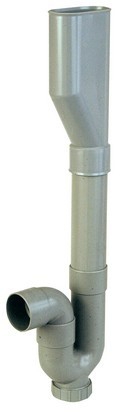  Siphon double MAL, orientable, sortie horizontale 