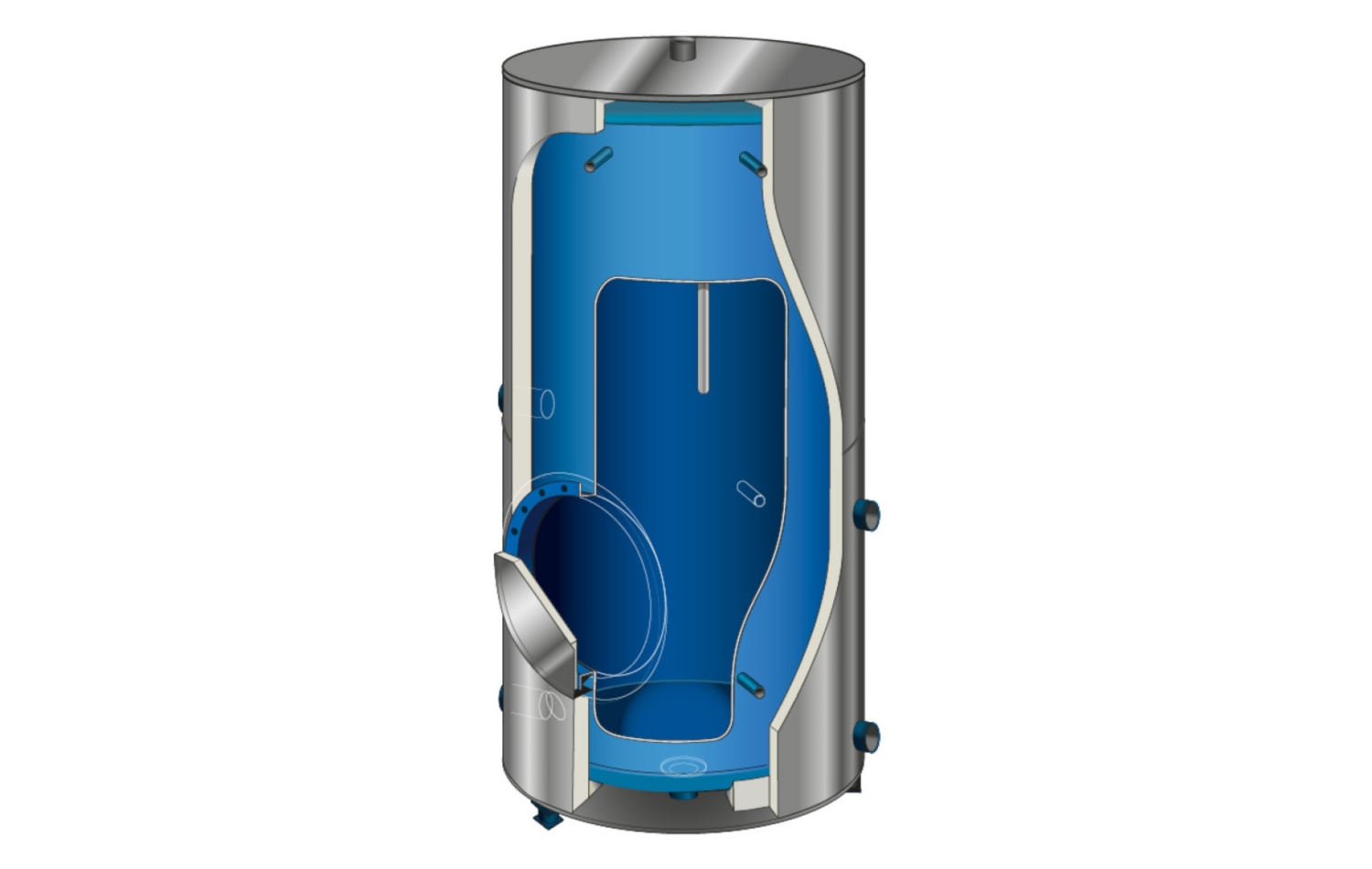 Ballon de stockage ECS CORHYDRO - 500 L Atlantic