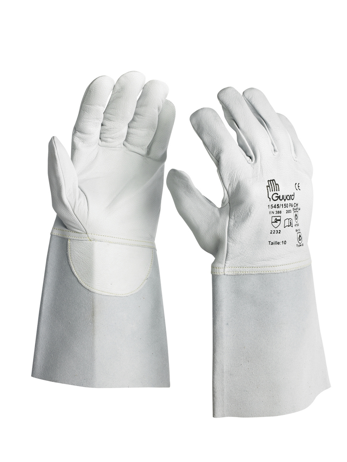  Gants soudeur 1545/150 PA CH 