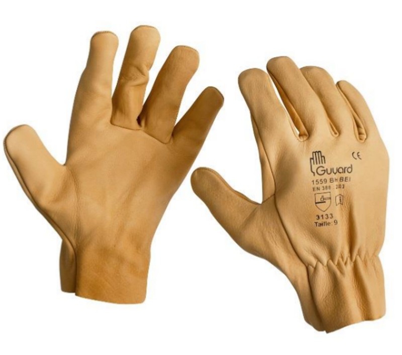  Gants de manutention cuir 1559 BH BEI 