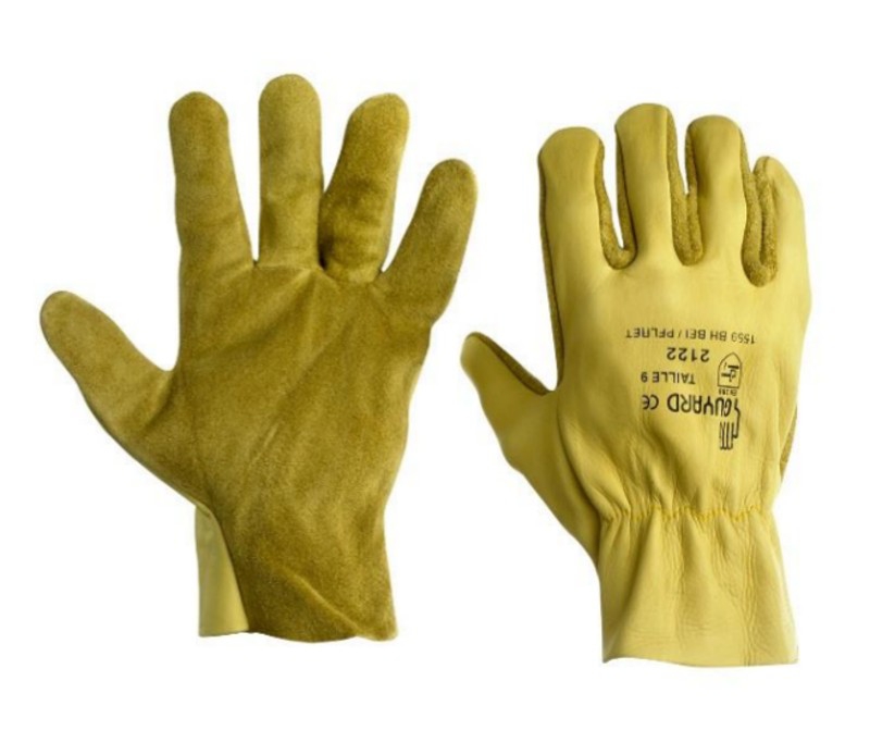 Gants de manutention cuir 1559 BH BEI PFL RET Guyard