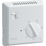  Thermostat éléctronique saillie avec entrée fil pilote 
