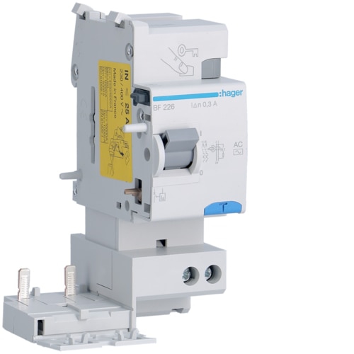 Bloc différentiel 2P 25A 300MA AC Hager