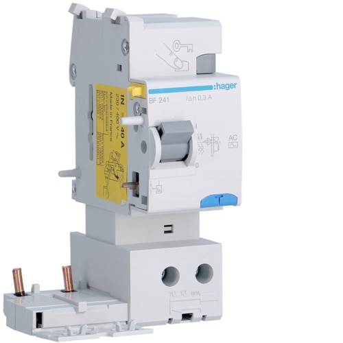 Bloc différentiel 2p 40a 300ma ac Hager