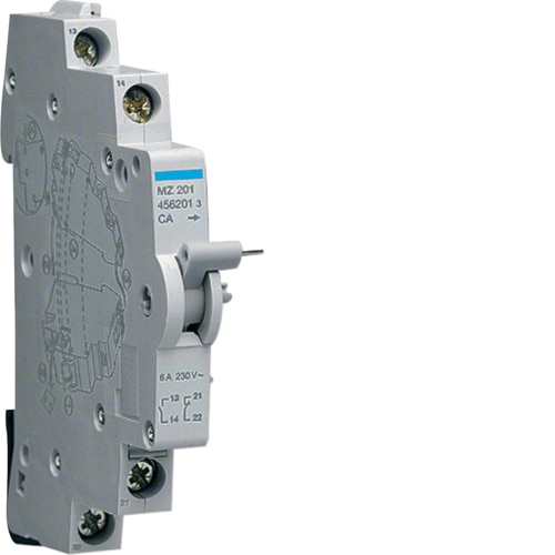 Contact auxiliaire 10+1F 230 V AC Hager