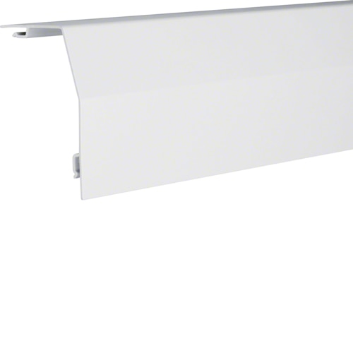 Profilé de recouvrement beha-set PVC h 190mm x p 150mm RAL 9010 blanc paloma Hager
