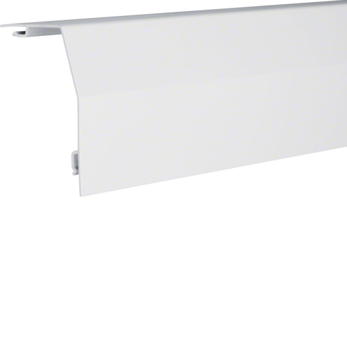 Profilé de recouvrement beha-set PVC h 230mm x p 190mm RAL 9010 blanc paloma Hager