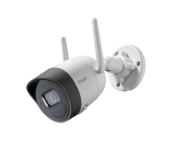 Caméra de vidéosurveillance extérieure IP HD Plug & Play Hager