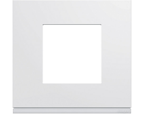 Plaque - Blanc pure - Gallery Hager