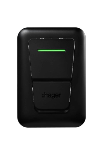 Borne de recharge Witty one 7 kw T2+TIC+RFID Hager