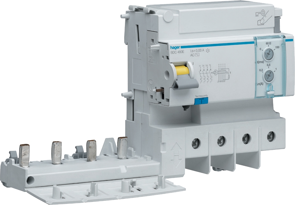 Bloc différentiel 4p 125a 30ma ac Hager