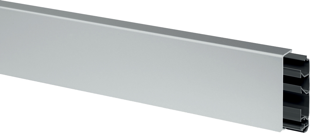 Couvercle pour plinthe SL20080 alu Hager