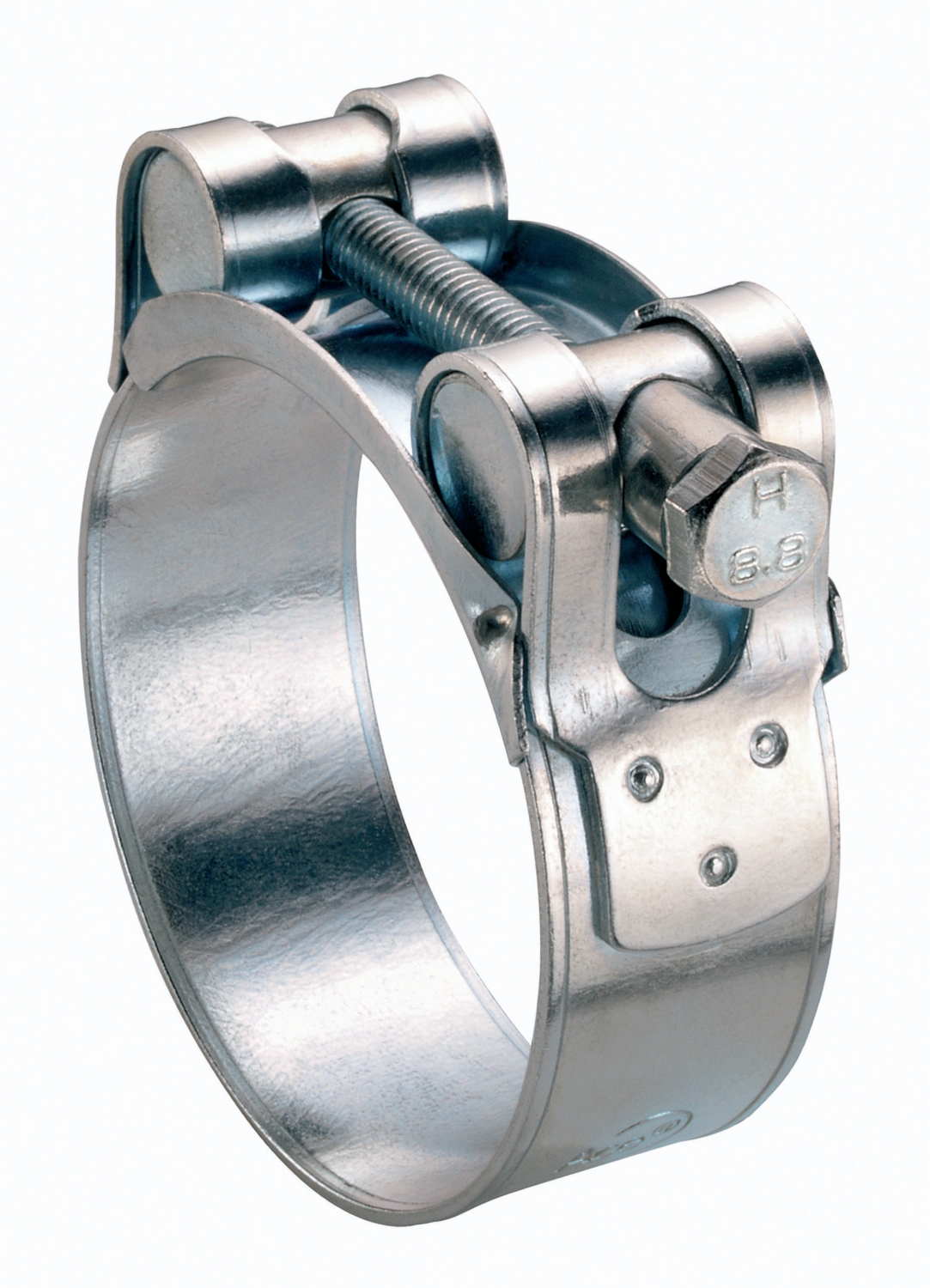 Ribiland 07370 - Collier de Serrage - En Inox - 25 à 40 mm - 2 Pièces :  : Bricolage