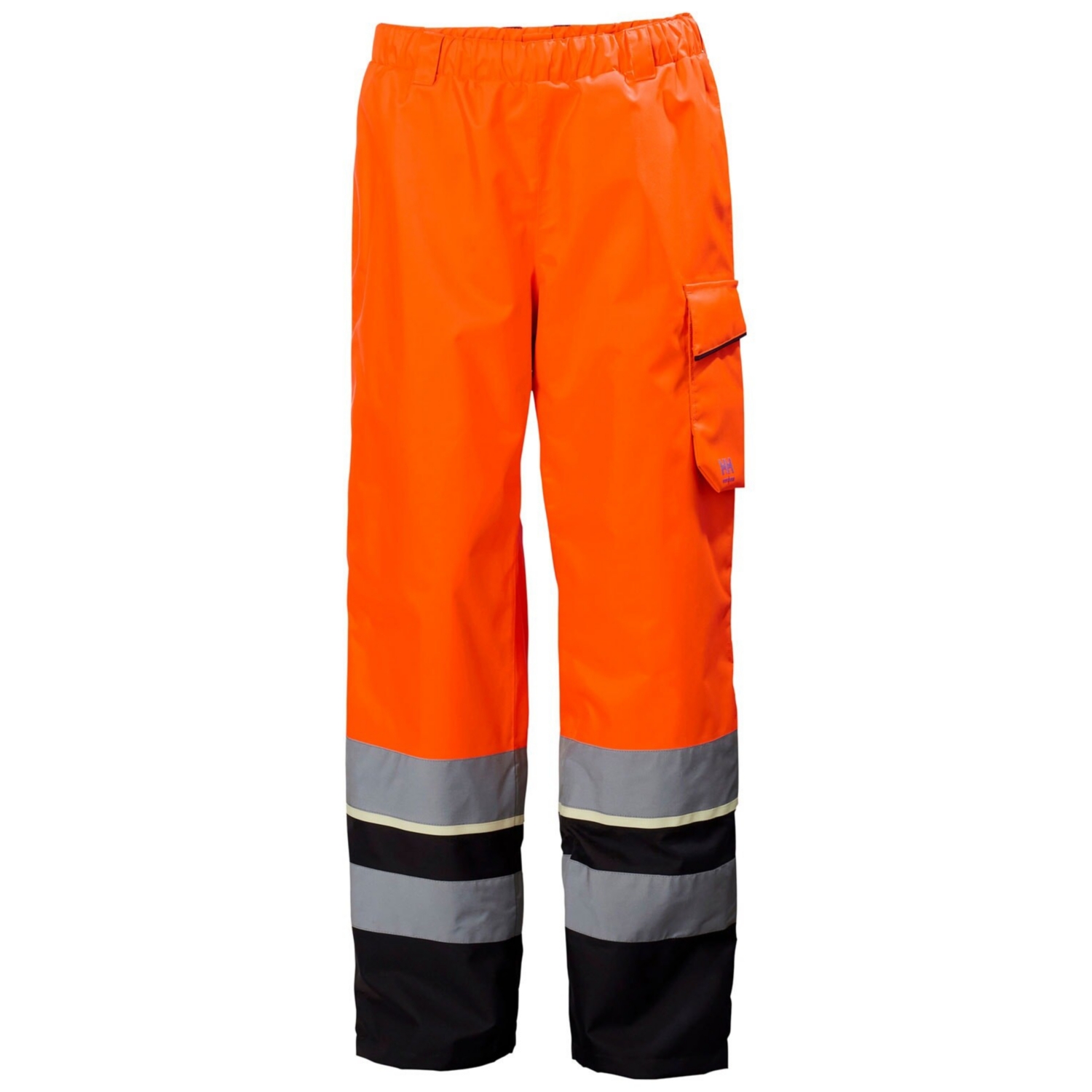 Pantalon de pluie HV polyester mixte UC ME orange / noir Helly Hansen