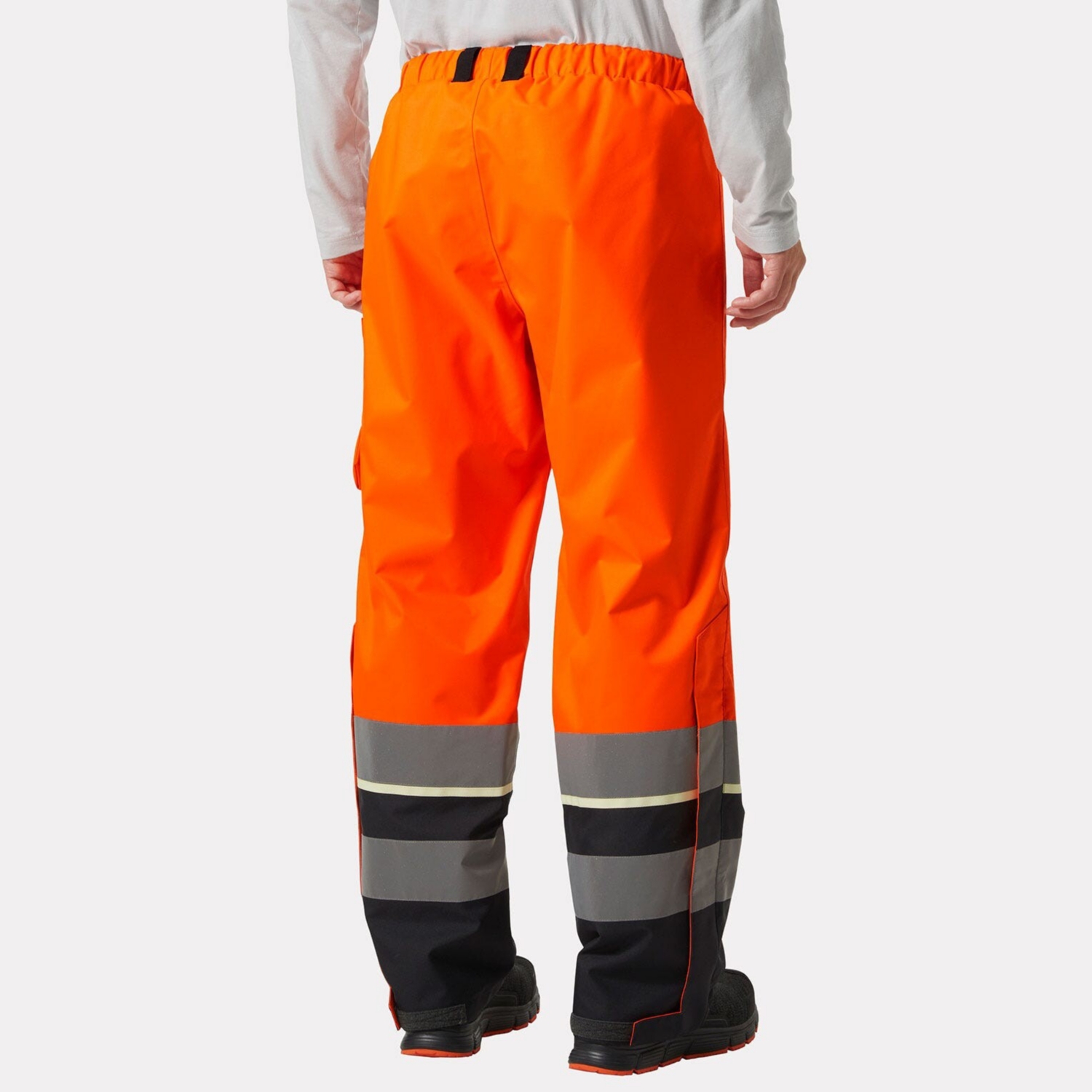 Pantalon de pluie HV polyester mixte UC ME orange / noir Helly Hansen