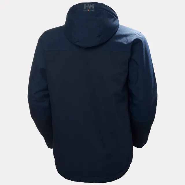Parka polyester mixte Oxford marine Helly Hansen