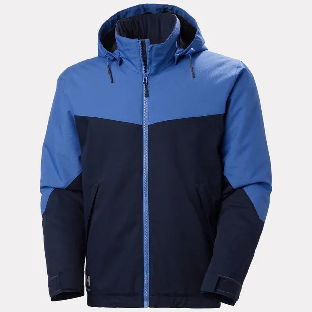 Parka polyester mixte Oxford marine / bleu Helly Hansen