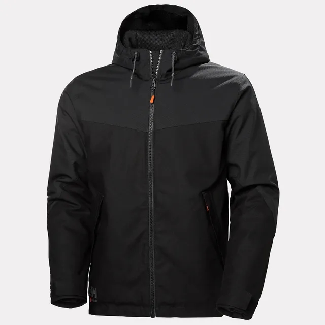 Parka polyester mixte Oxford noir Helly Hansen