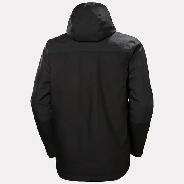 Parka polyester mixte Oxford noir Helly Hansen