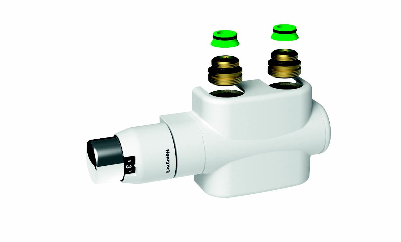 Kit robinet thermostatique Design - blanc - entraxe 50 mm Henrad
