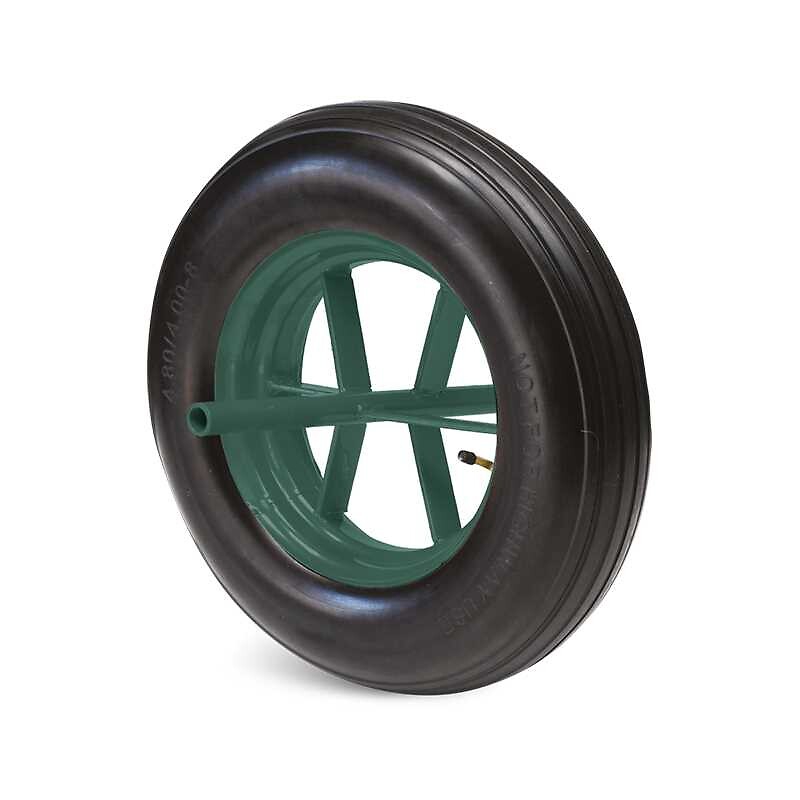 Roue lisse manutention douce pneumatique