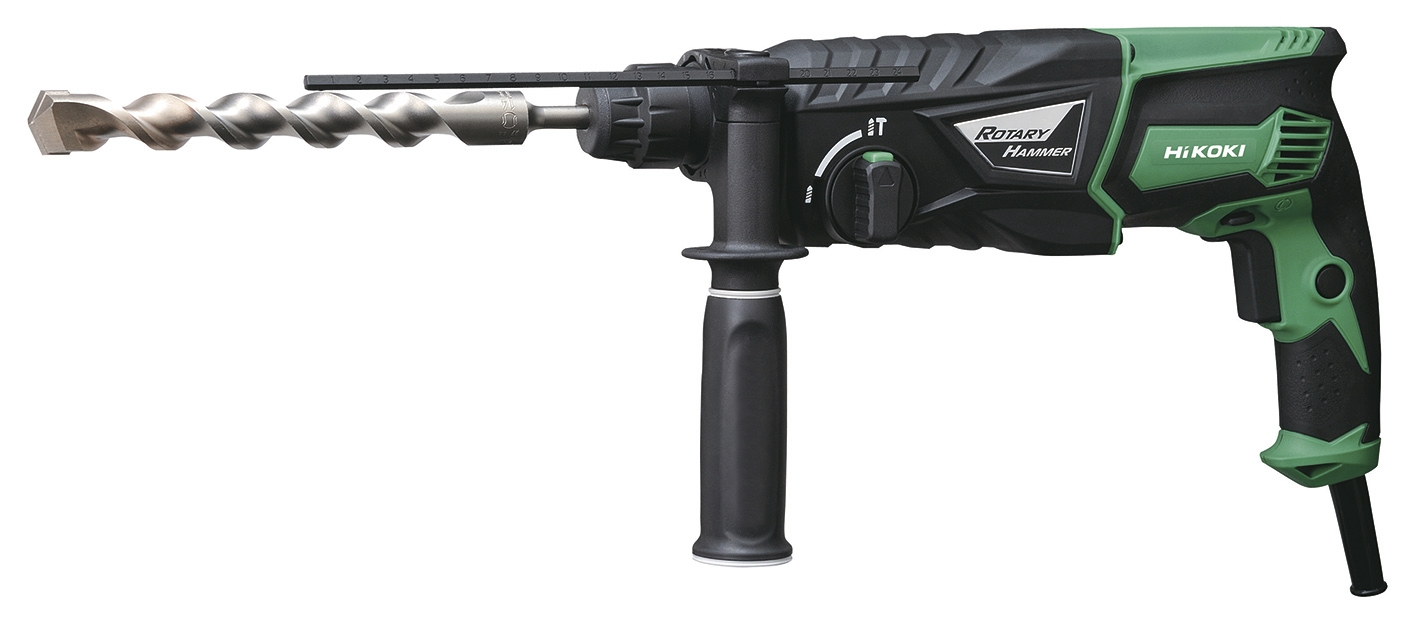 Perforateur 26 mm - SDS Plus - 830 W - 3,2 Joules Hikoki