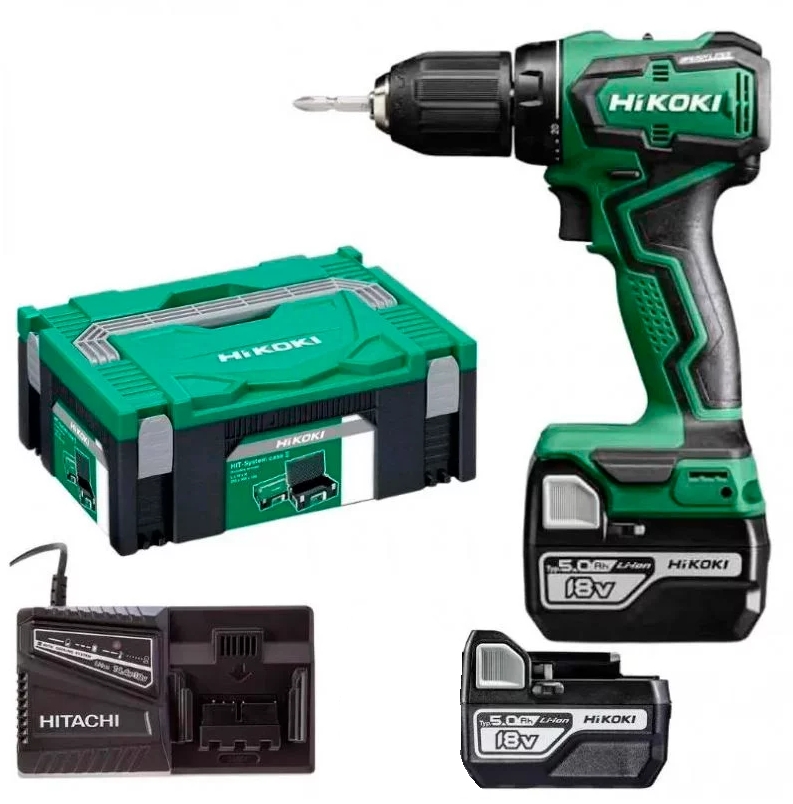 Perceuse Visseuse DS18DD 18V + 2 batteries Hikoki