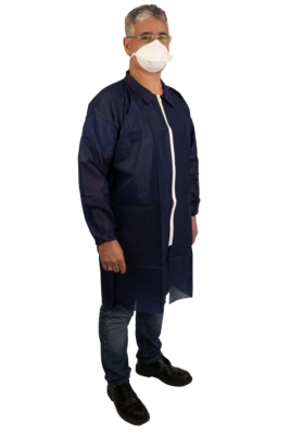  Blouse jetable 40.702 - Bleu 