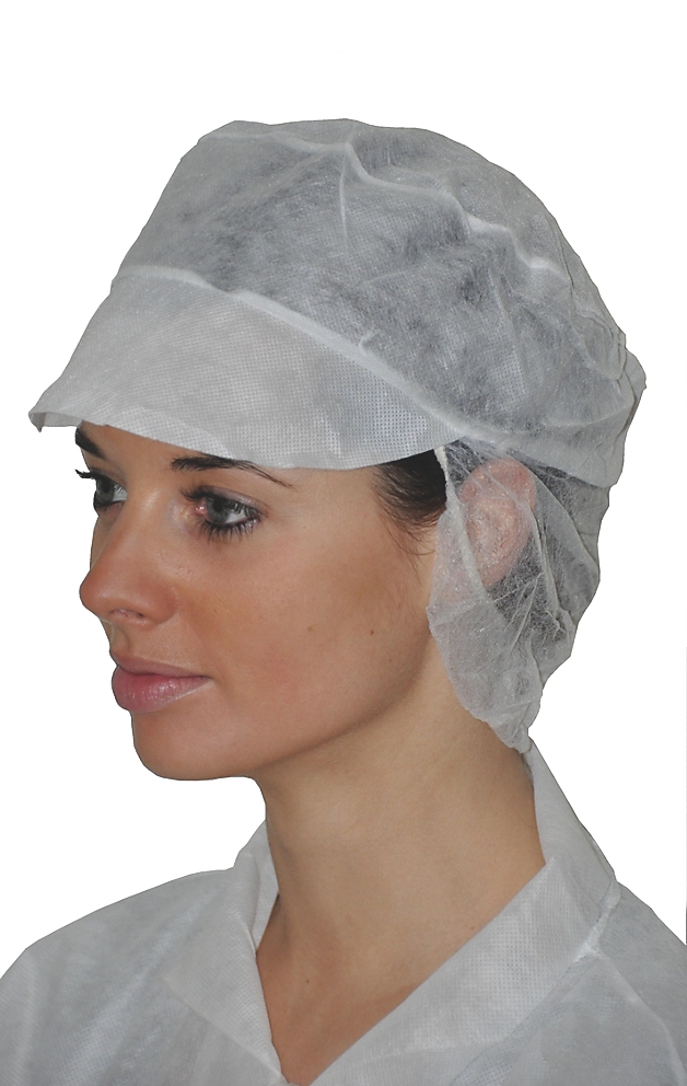  Casquette jetable Kolmi - Blanc 