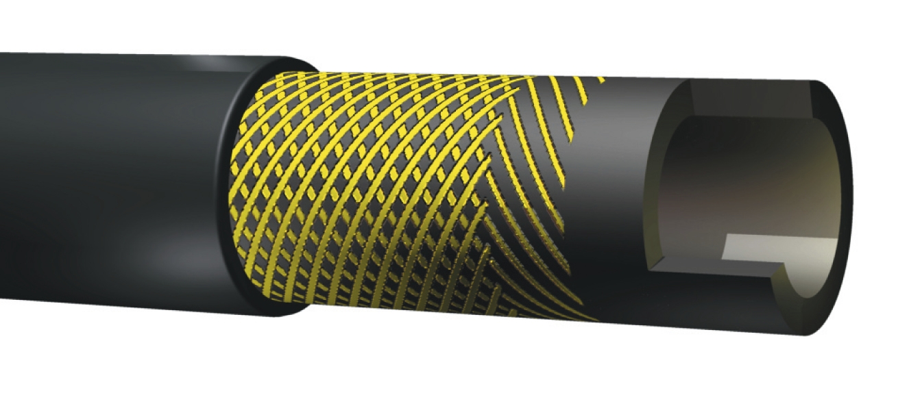 Tuyau Gonflaigle revêtement SBR lisse noir Hutchinson