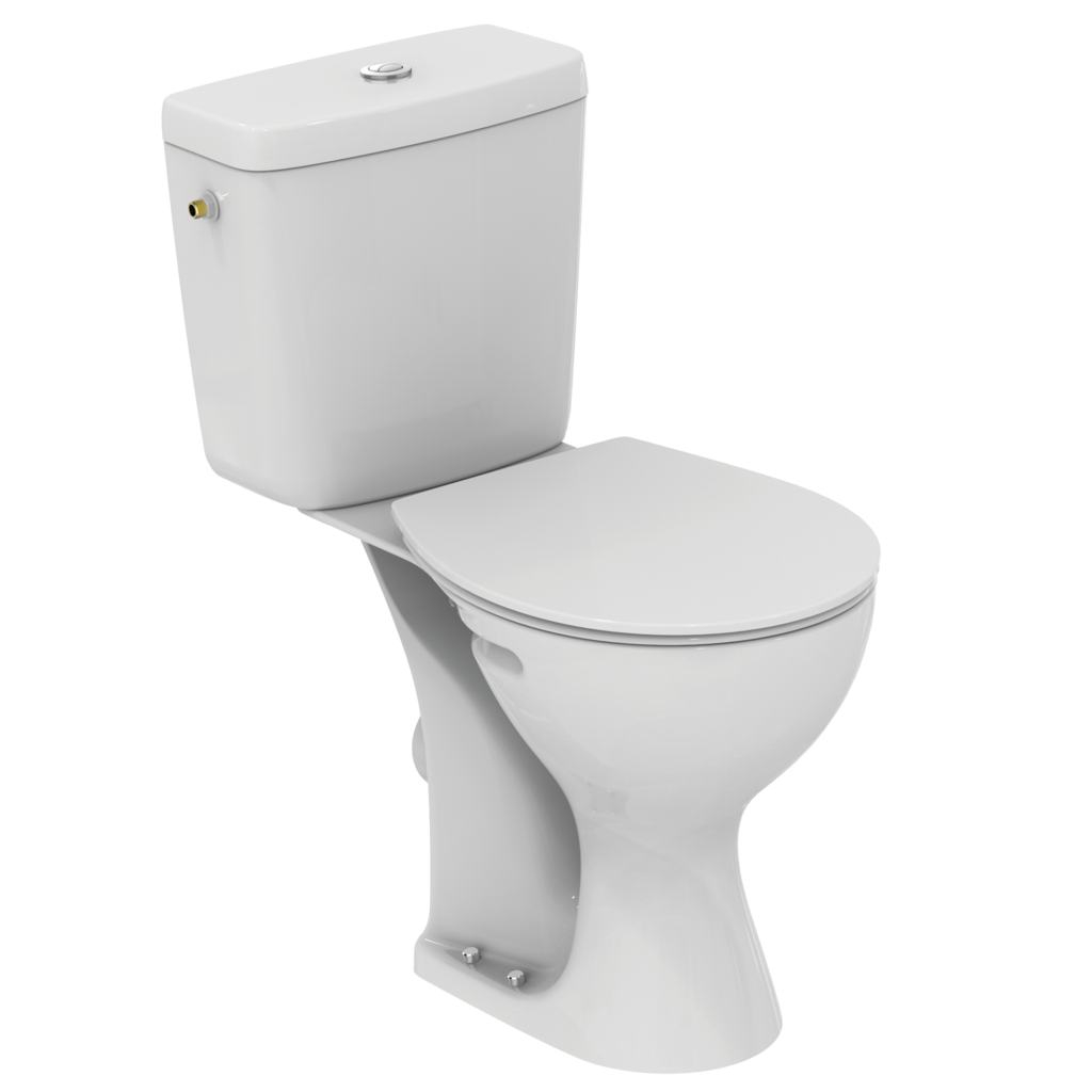 Pack WC à poser surélevé complet Ulysse - Sortie horizontale E905701 Porcher