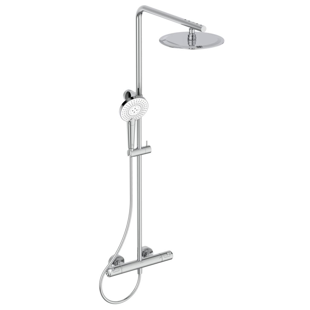 Colonne de douche thermostatique Ceratherm T50 téléscopique Ideal Standard