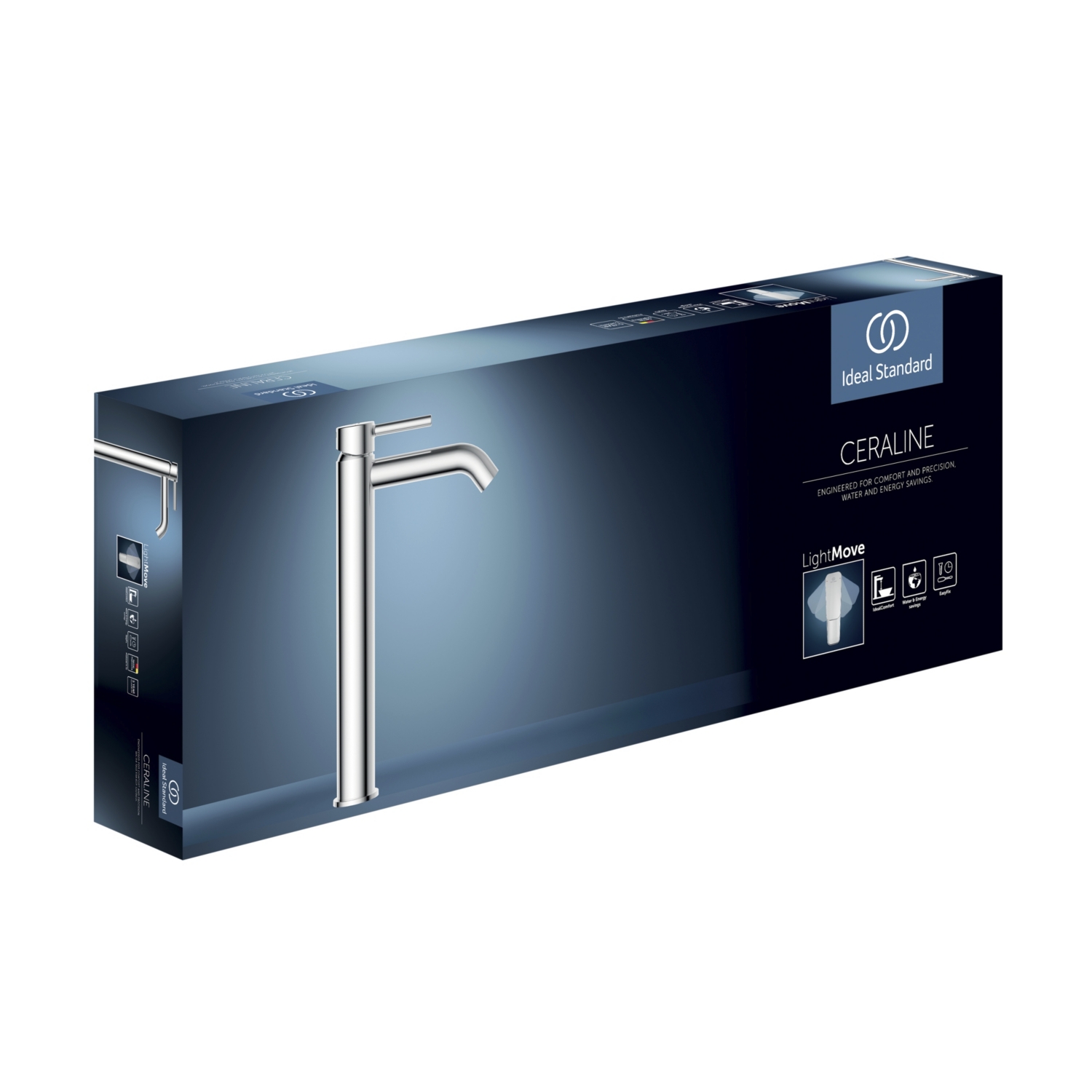 Mitigeur lavabo réhaussé Ceraline Ideal Standard