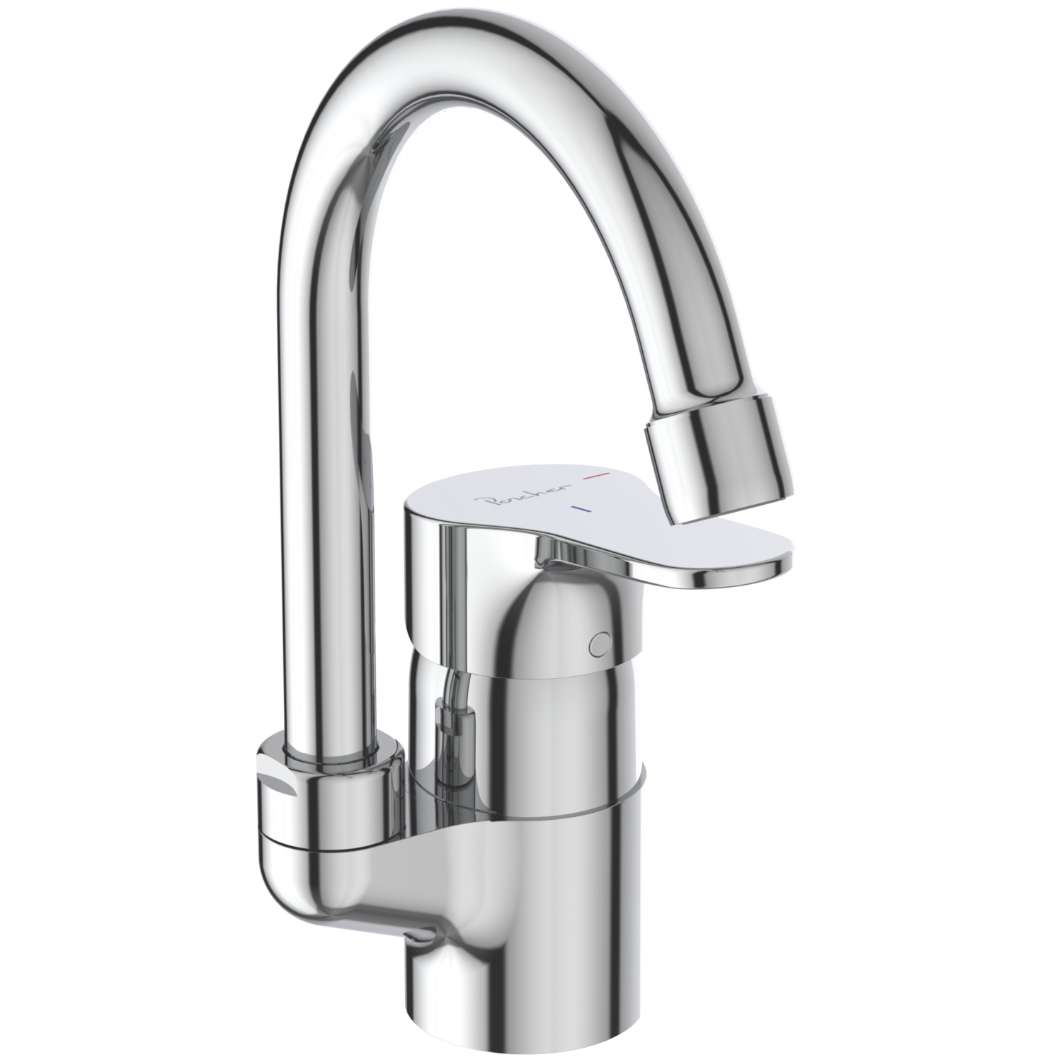 Mitigeur lavabo Olyos II Ch3 - Bec haut Porcher