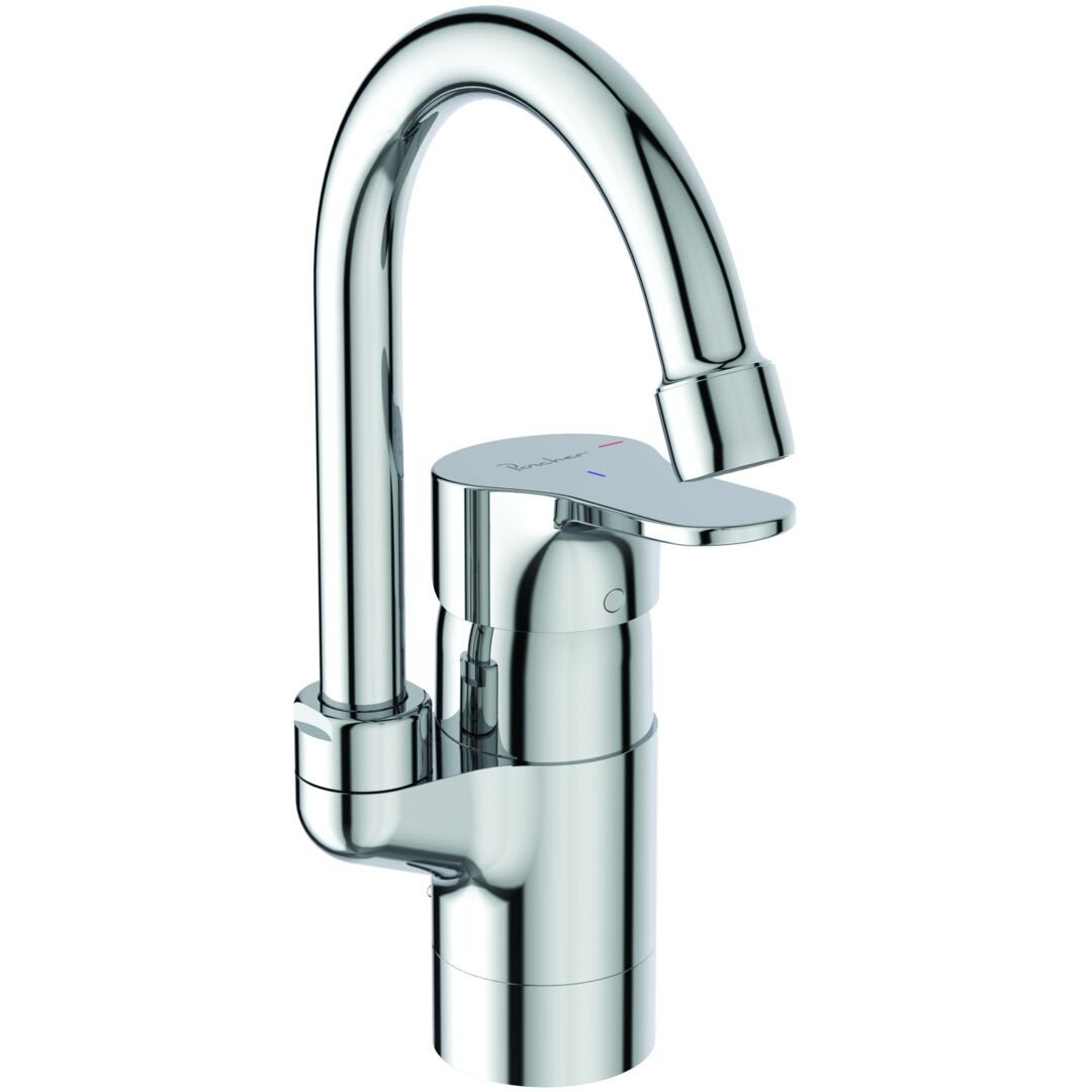 Mitigeur lavabo Olyos II Ch3 - Bec haut Porcher