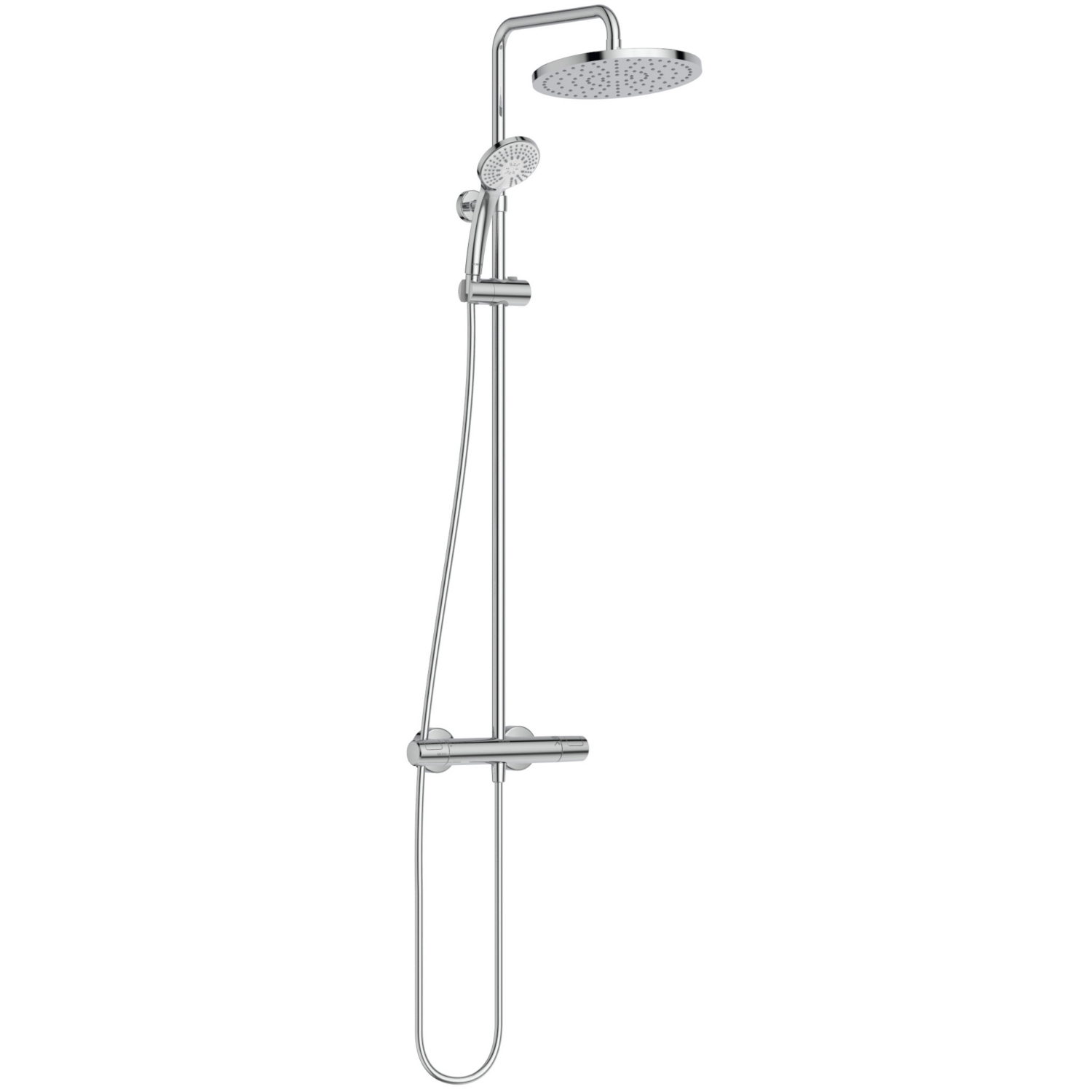  Colonne de douche thermostatique Olyos II Ø 250 mm 