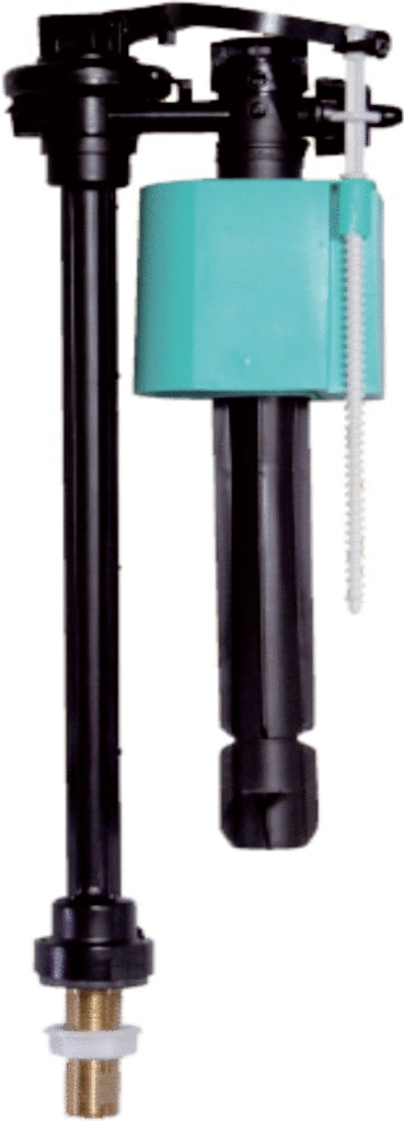  Ensemble soupape à tirette plastique et Robinet flotteur alimentation verticale D961137AC 