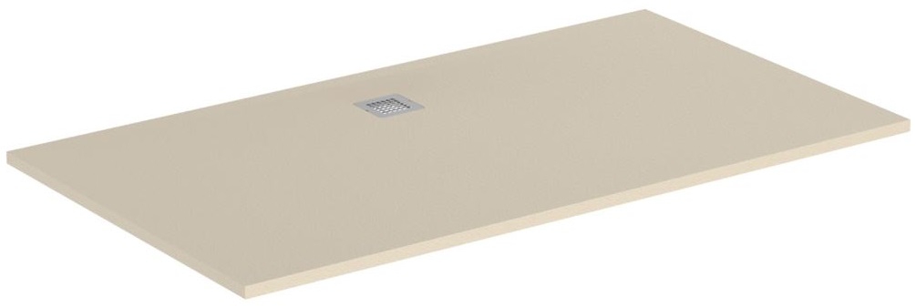 Receveur Ultra Flat S ultra-plat rectangulaire à poser ou à encastrer - Bonde sur la longueur Ideal Standard