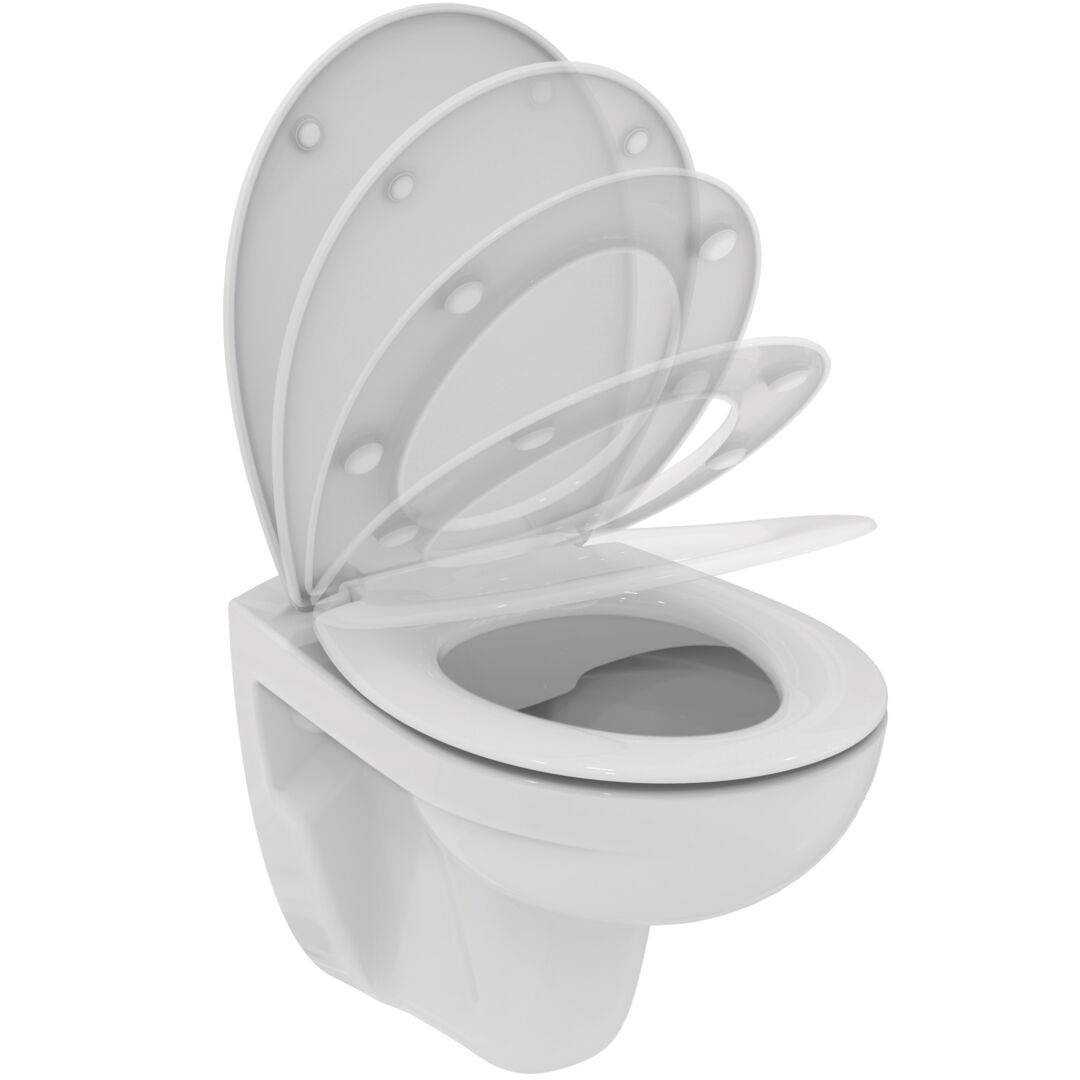 Pack cuvette WC suspendue Ulysse 2 - Sans bride Porcher