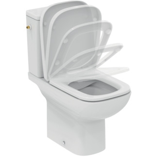 Pack WC à poser complet Okyris RimLs+ sans bride - Sortie horizontale Porcher