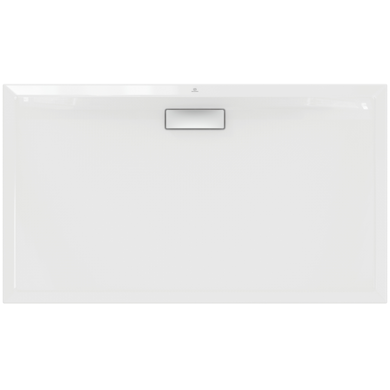 Receveur de douche Ultra Flat New ultra-plat rectangulaire à poser ou à encastrer blanc brillant 140 x 80 cm